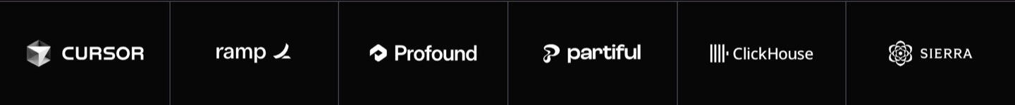 Customers section: desktop, dark theme
